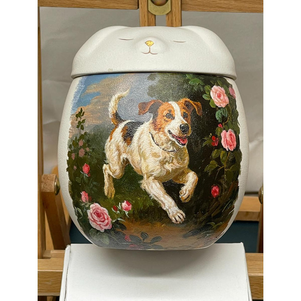 Custom Dog Portrait Urns