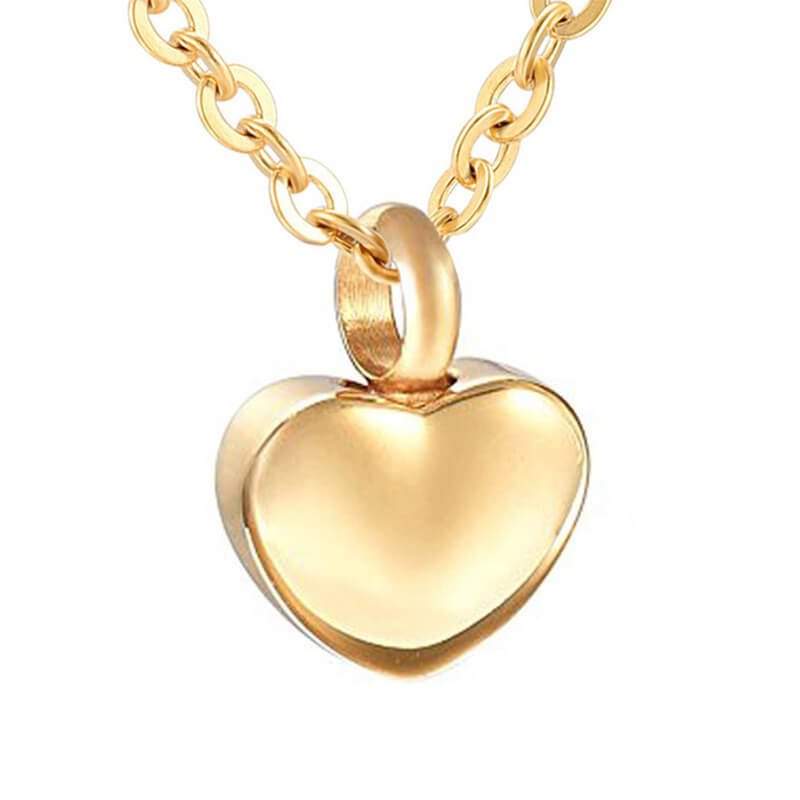 Heart Cremation Urn Pendant Necklace_1
