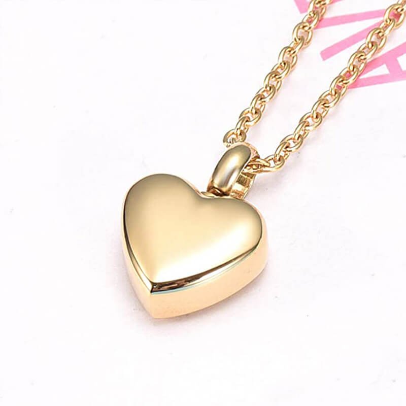 Heart Cremation Urn Pendant Necklace_7