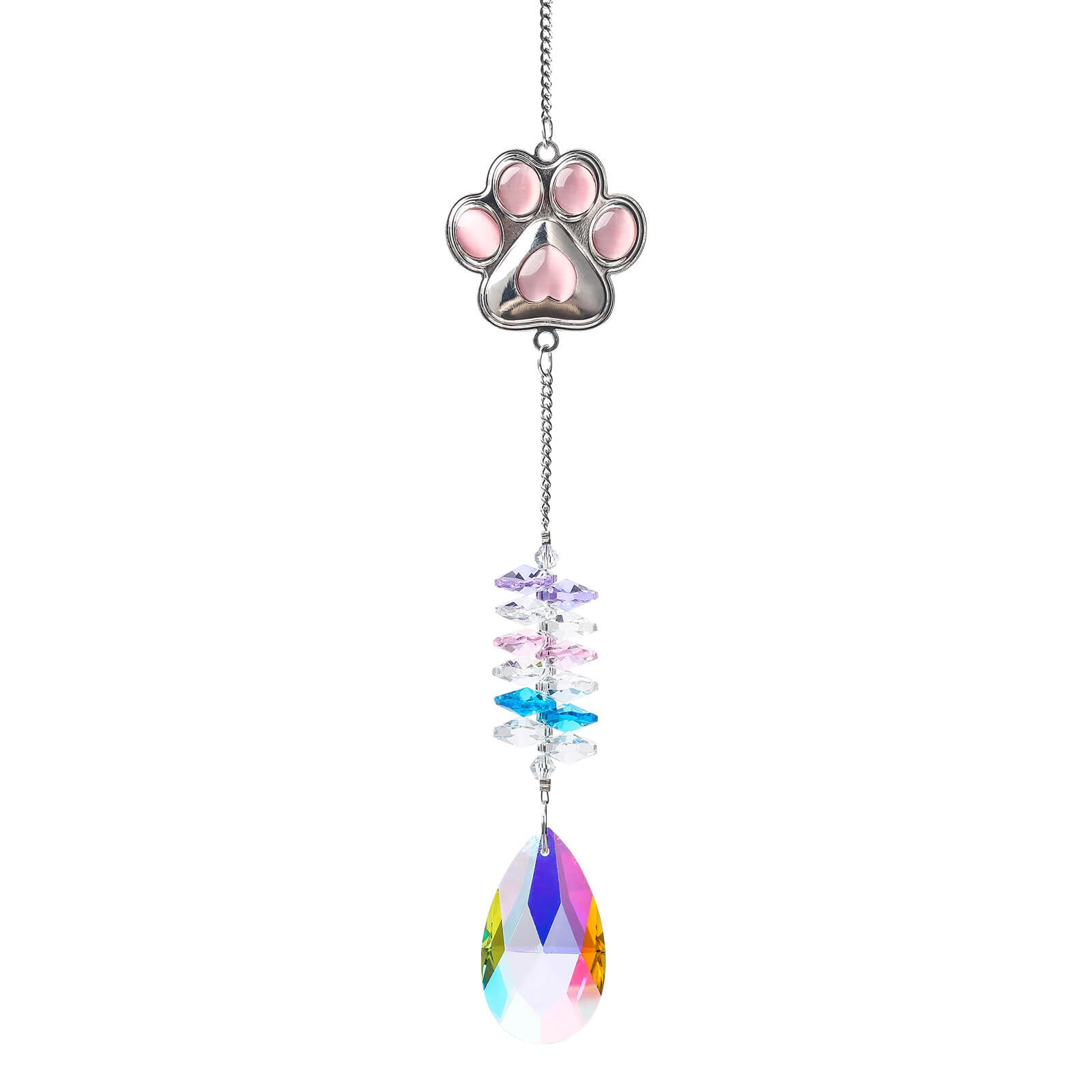 Paw Print Crystal Pendant_2