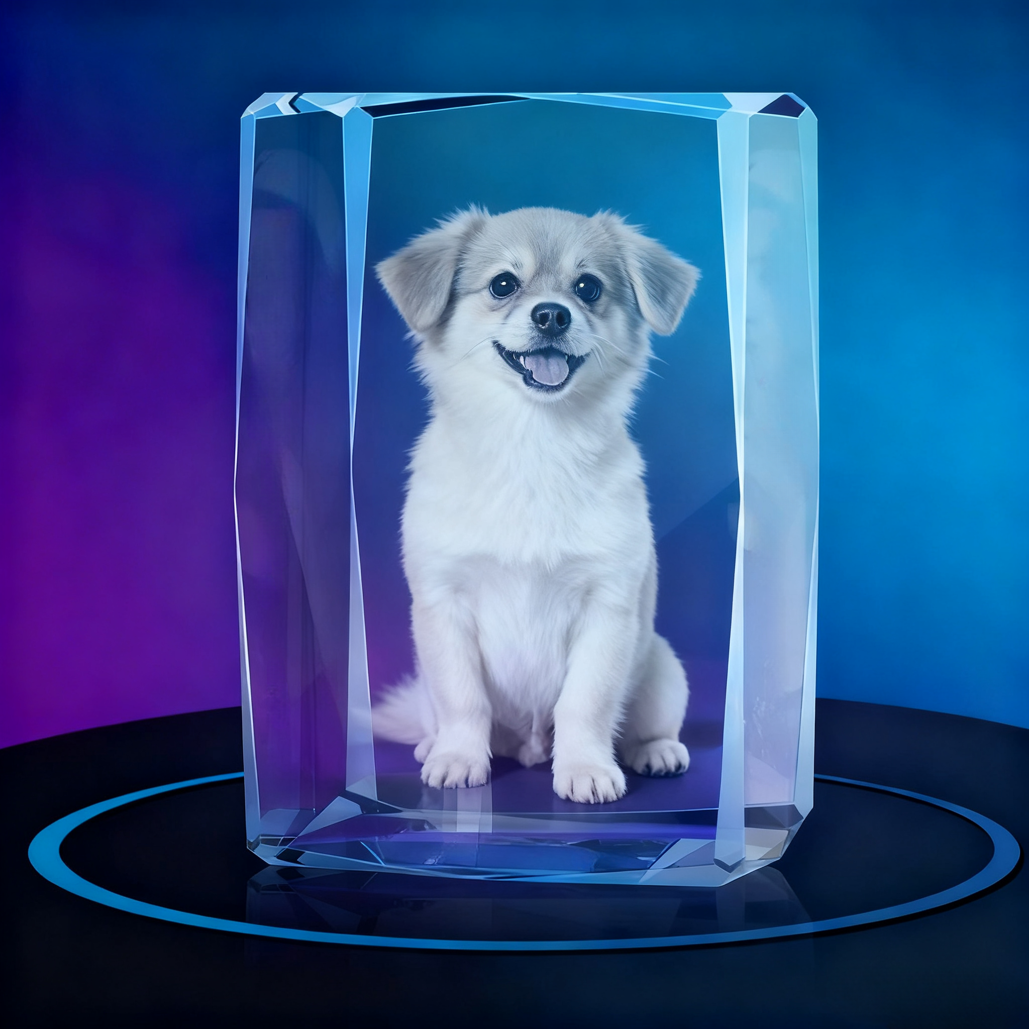 Pet Photo 3D Engraved Crystal_2