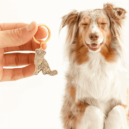 Pet Photo Keychain Pendant