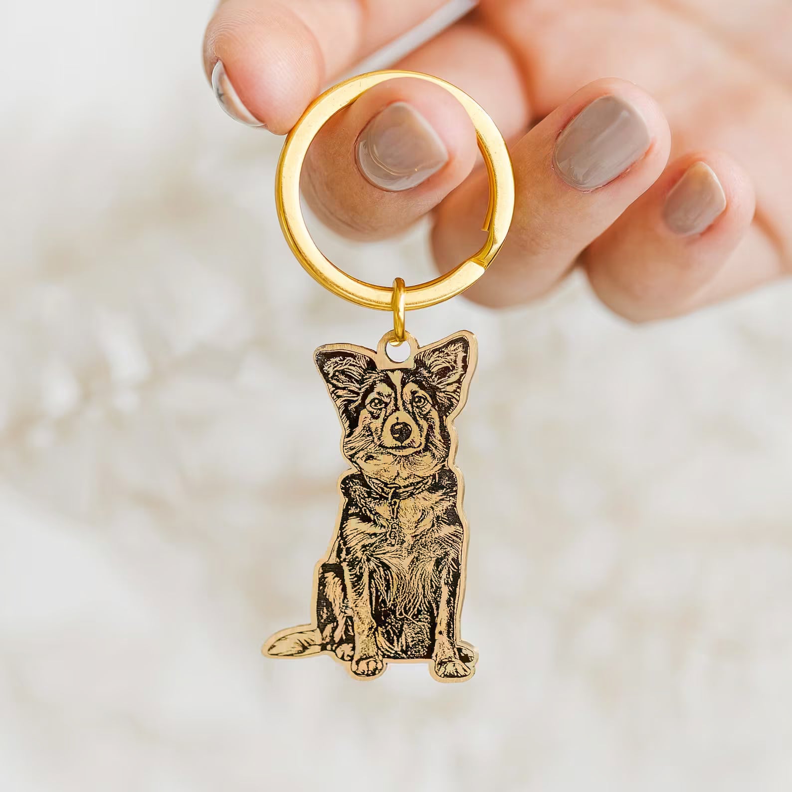 Pet Photo Keychain Pendant_2