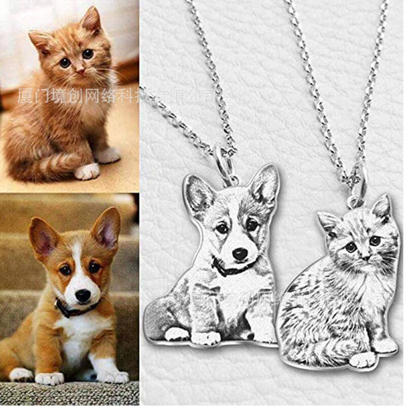 Pet Photo Keychain Pendant_7