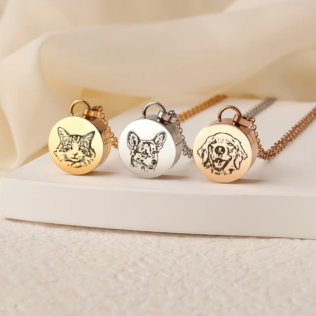 Pet Round Urn Necklace_10