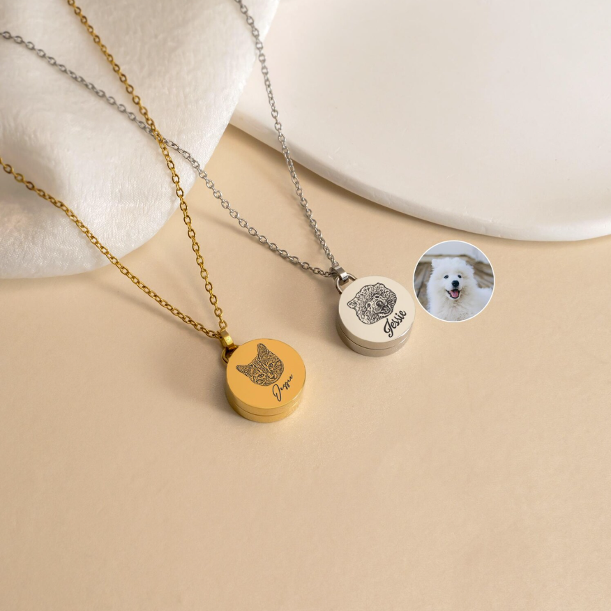 Pet Round Urn Necklace_3