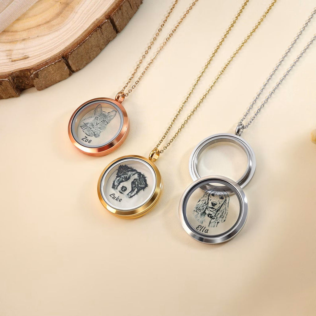 Pet transparent Urn Necklace_4