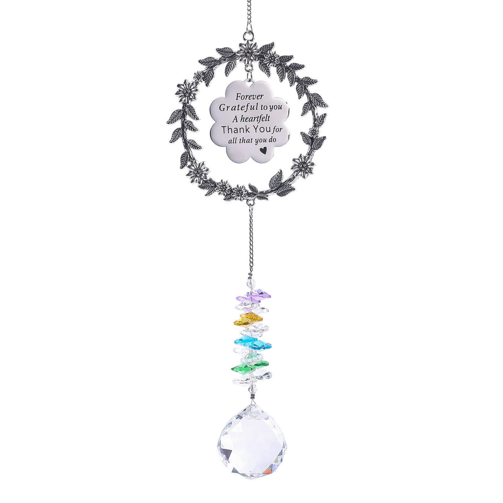 Silver Wreath Crystal Pendant_13