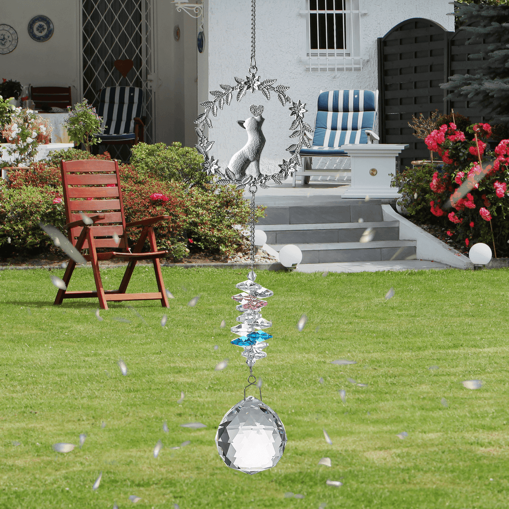 Silver Wreath Crystal Pendant_16